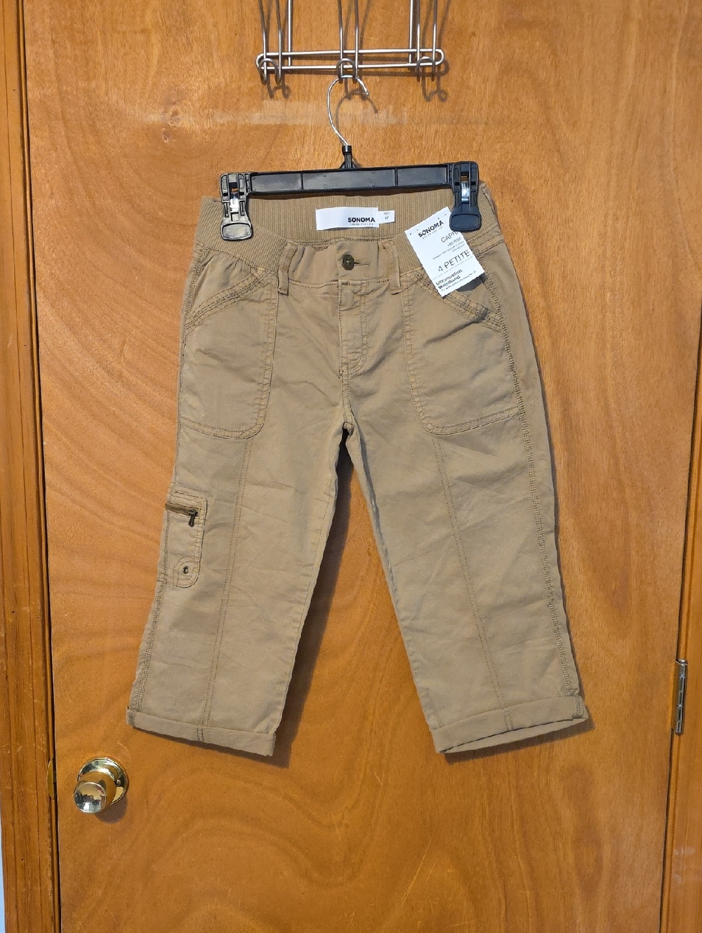 Sonoma Kids Tan Cargo Pants - Petite Fit